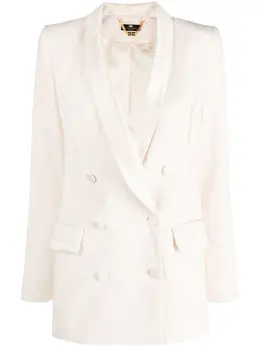 Elisabetta Franchi: Двубортный жакет 