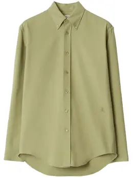 Burberry: Хлопковая рубашка 