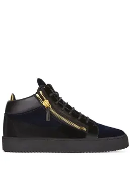 Giuseppe Zanotti: Голубые кроссовки  Kriss