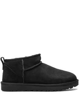 UGG: Чёрные ботинки  Ultra Mini