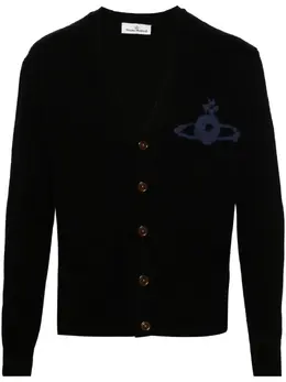 Vivienne Westwood: Чёрный кардиган  Orb
