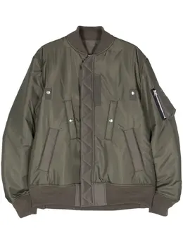 sacai: Зелёная куртка 