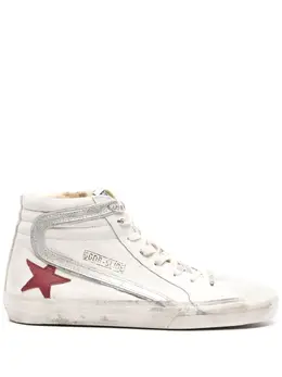 Golden Goose: Белые кроссовки  Star