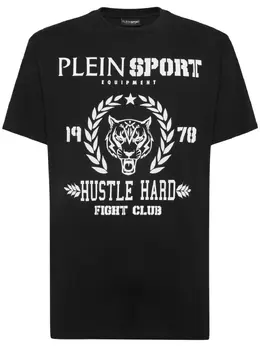Plein Sport: Поло с принтом 