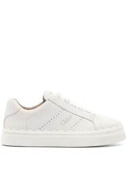 Chloé: Белые кроссовки  Lauren