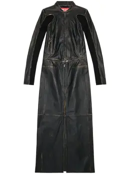 Diesel: Кожаное платье 