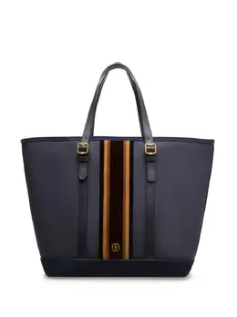 Bally: Сумка-шоппер в полоску 