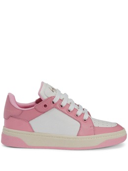 Giuseppe Zanotti: Розовые кроссовки 