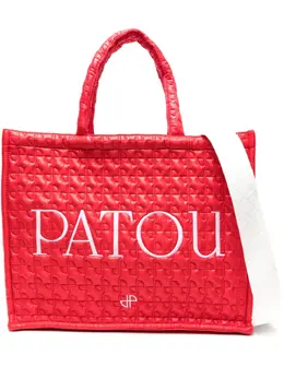 Patou: Красная сумка-шоппер 