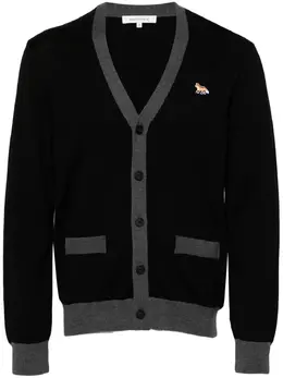 Maison Kitsuné: Кардиган из шерсти 