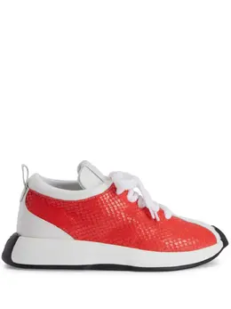 Giuseppe Zanotti: Красные кроссовки  Ferox