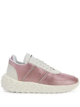 Giuseppe Zanotti: Розовые кроссовки  Urchin