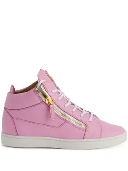 Giuseppe Zanotti: Розовые кроссовки  Kriss