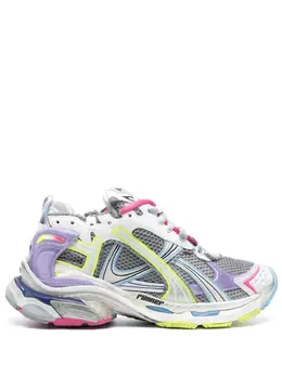Balenciaga: Многоцветные кроссовки  Runner