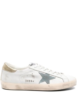 Golden Goose: Белые кроссовки  Super Star
