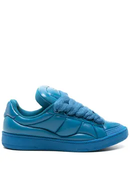 Lanvin: Голубые кроссовки  Curb