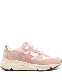 Golden Goose: Розовые кроссовки  Running Sole