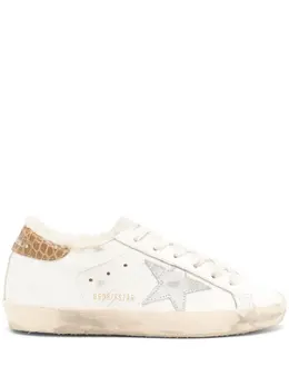 Golden Goose: Белые кроссовки  Super Star