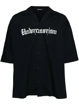 Undercoverism: Рубашка с принтом 