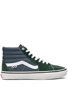Vans: Тёмные кроссовки  Sk8-Hi