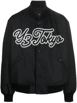 Y-3: Чёрная куртка 