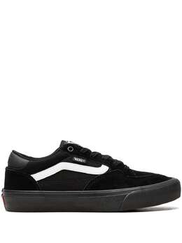 Vans: Чёрные кроссовки 