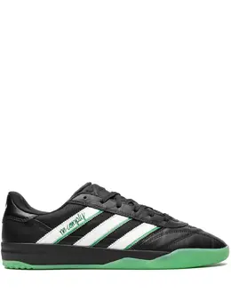 adidas: Чёрные кроссовки  Copa