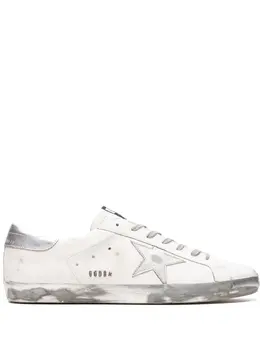 Golden Goose: Белые кроссовки  Super Star