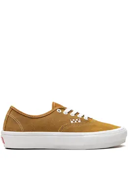 Vans: Коричневые кроссовки  Authentic