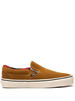 Vans: Коричневые мокасины  Classic Slip On