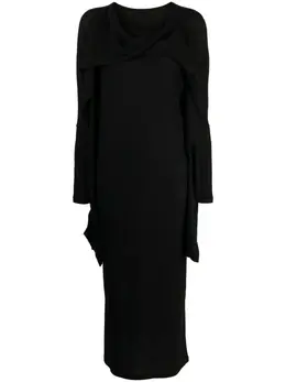 Yohji Yamamoto: Платье из шерсти 