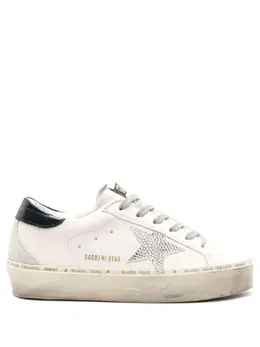 Golden Goose: Белые кроссовки  Hi Star