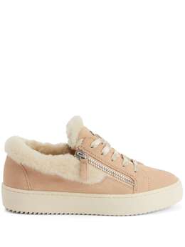 Giuseppe Zanotti: Бежевые кроссовки  Gail