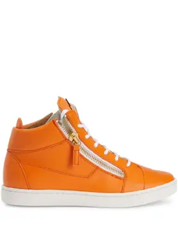 Giuseppe Zanotti: Оранжевые кроссовки  Kriss