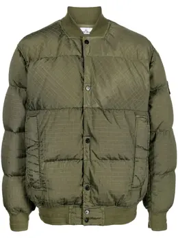 Stone Island: Зелёная куртка  Compass