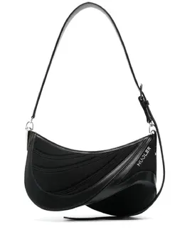 Mugler: Чёрная сумка 