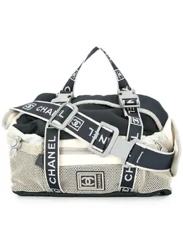 CHANEL Pre-Owned: Белая поясная сумка 