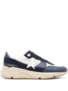 Golden Goose: Синие кроссовки  Super Star