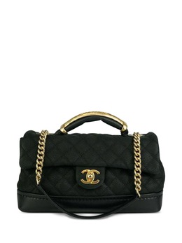 CHANEL Pre-Owned: Чёрная сумка 