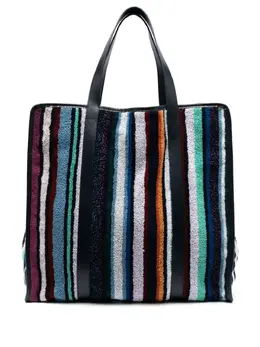 Missoni: Сумка-шоппер в полоску 