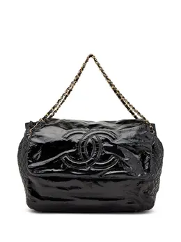 CHANEL Pre-Owned: Чёрная сумка 