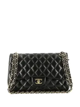 CHANEL Pre-Owned: Чёрная сумка 