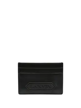 Lanvin: Чёрный картхолдер 