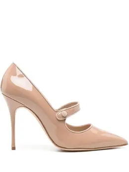 Manolo Blahnik: Бежевые туфли 