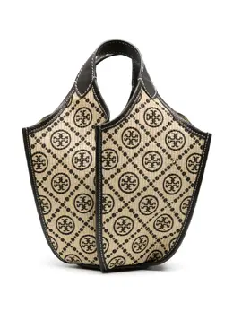 Tory Burch: Белая сумка-шоппер 