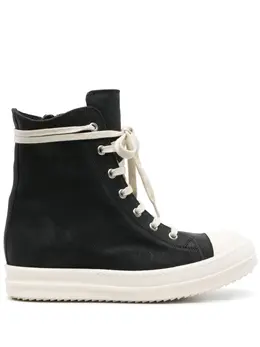 Rick Owens: Чёрные кроссовки  Lido