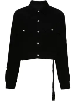 Rick Owens DRKSHDW: Чёрная рубашка 