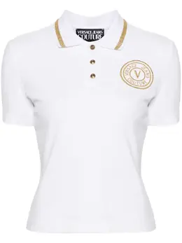Versace Jeans Couture: Хлопковое поло 