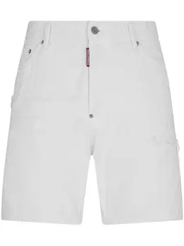 Dsquared2: Белые шорты 