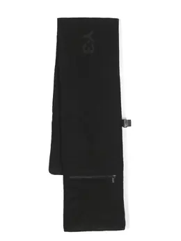 Y-3: Шарф с принтом 
